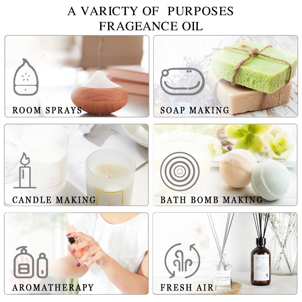 20-Bottle Essential Oils Gift Set — Lavender, Jasmine, Eucalyptus, Vanilla, Sandalwood, Sweet Orange, Geranium, Patchouli & more (for Diffusers)